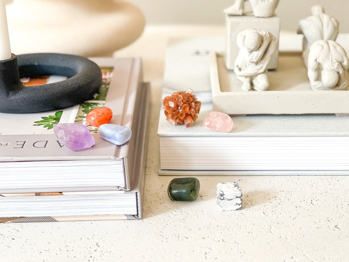 Harmonizing Your Inner Self: A Comprehensive Guide to Our Anger and Stress Relief Crystal Set