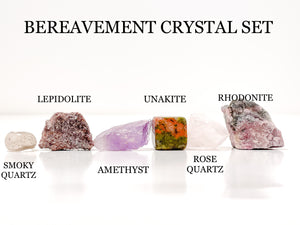Grief, Loss, Breveament Crystal Set