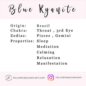 Blue Kyanite Raw Stone