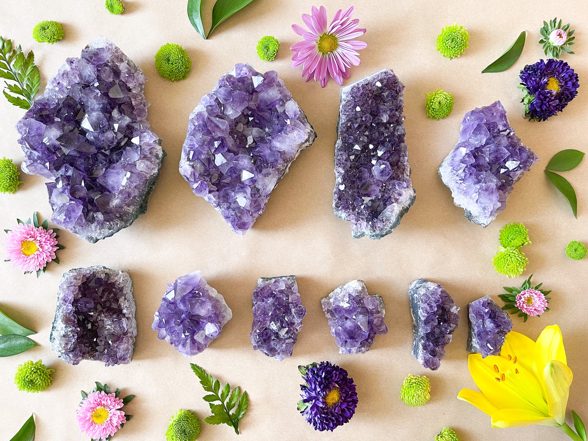 Amethyst Clusters: A Confluence of Aesthetic Beauty and Profound Healing