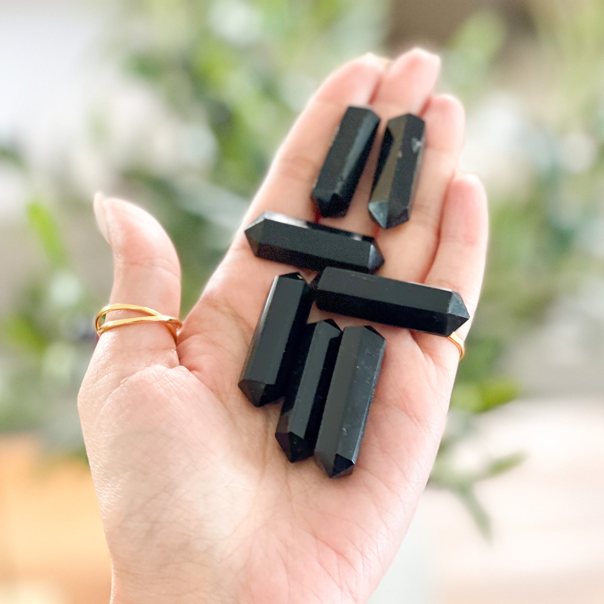 Black Obsidian Double Terminated Points: The Ultimate Energetic Balancing Tool