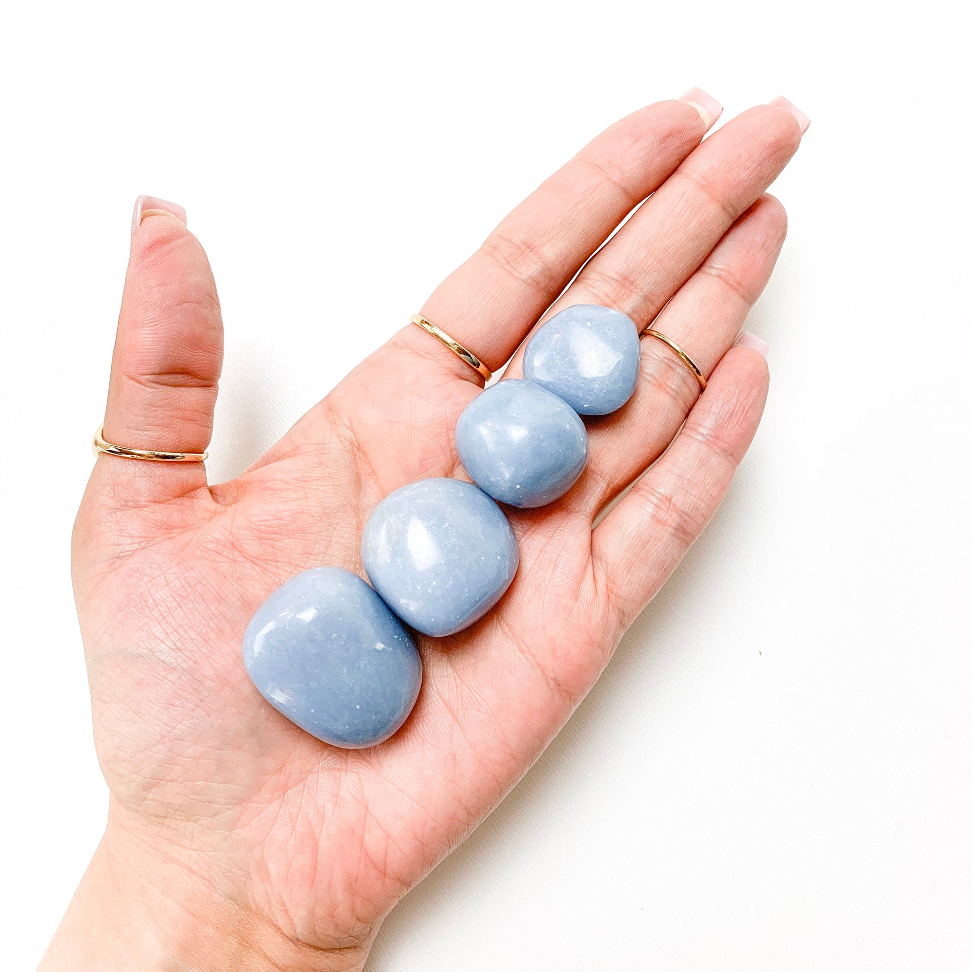 Angelite Tumbled Stones: A Complete Guide to Healing, Balance, and Spiritual Connection