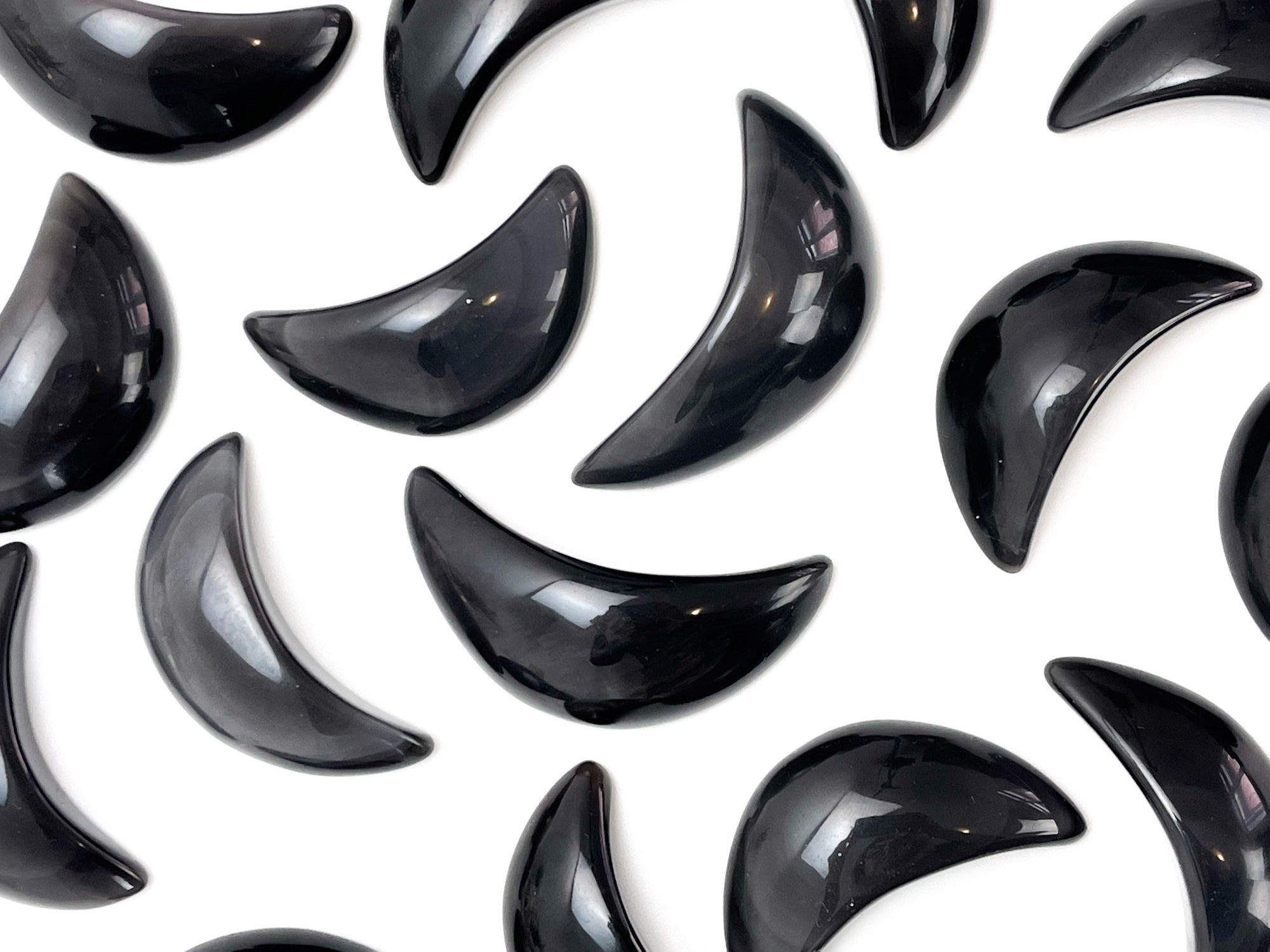 The Mystical Allure of Black Obsidian Crescent: A Journey Into the Depths of Healing and Protection