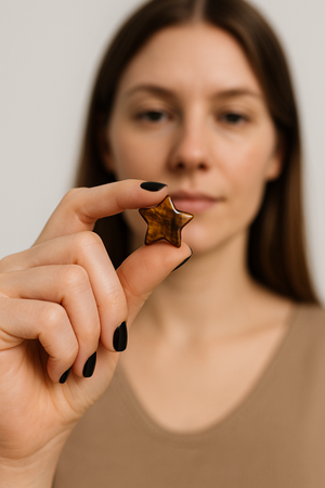 Tiger Eye Star Crystal 30 mm