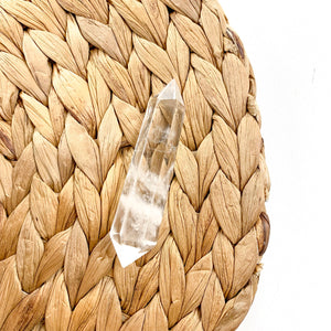 Clear Quartz Doble Terminated Points for Clarity, Intuition and Spiritual Growth