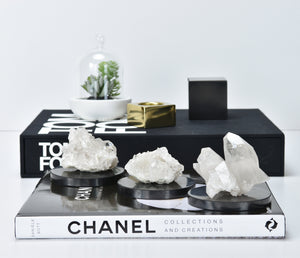 Raw Clear Quartz Crystal Cluster: Brazilian Healing Stone