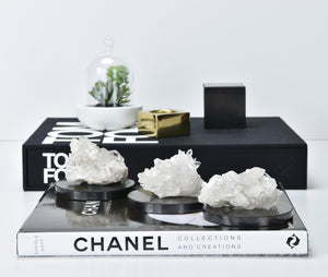 Raw Clear Quartz Crystal Cluster: Brazilian Healing Stone