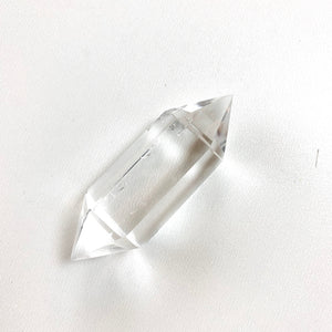 Clear Quartz Doble Terminated Points for Clarity, Intuition and Spiritual Growth