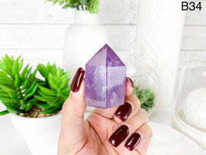 Large Amethyst Towers, Crown Jewel of Healing Crystals