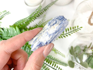 Blue Kyanite Crystals : The Stones of Communication, Alignment, and Clarity