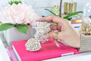 Selenite Desert Rose Cluster – Raw Healing Crystal – Spiritual Energy Stone – Meditation & Chakra Balance