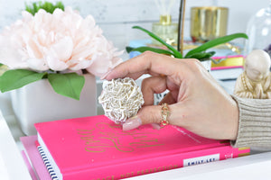 Selenite Desert Rose Cluster – Raw Healing Crystal – Spiritual Energy Stone – Meditation & Chakra Balance