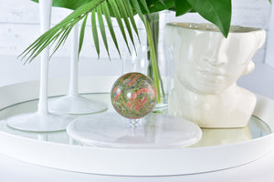 Unakite Crystal Ball: Unlocking the Healing Properties of Unakite Gemstone