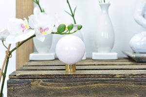 Shimmering Calcite Sphere: A Radiant Addition to Your Home Decor & Healing Collection