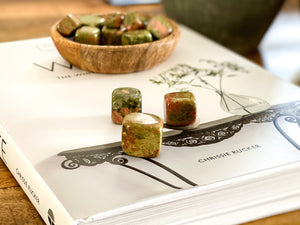 Unakite Tumbled Stones: Discover the Calming and Balancing Energies