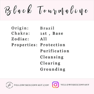 Raw Black Tourmaline Crystal: Protection Stone, Grounding