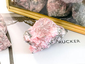 Raw Rhodonite Crystals:Embrace the Power of Healing