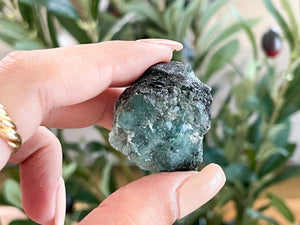 Raw Beauty: Unpolished Emerald Chunks