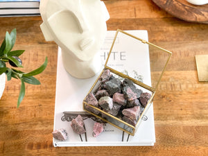 Raw Rhodonite Crystals:Embrace the Power of Healing