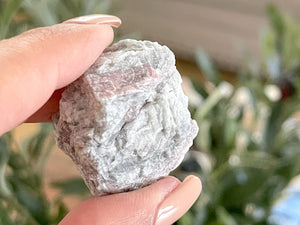 Raw Pink Tourmaline Chunks: Rubellite Healing Crystals