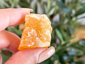 Raw Orange Calcite Crystal Chunks (1-2 Inch)
