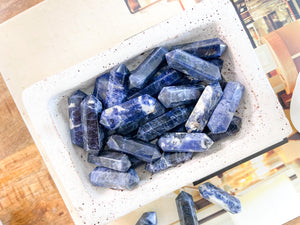 Sodalite Double Terminated Points: Enhance Your Healing with Natural Sodalite Stones