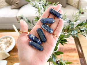 Sodalite Double Terminated Points: Enhance Your Healing with Natural Sodalite Stones