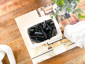 Powerful Black Obsidian Crystal Point for Spiritual Protection and Grounding