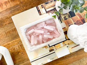 Rose Quartz Double Terminated Points: Double the Delight for Healing and Love