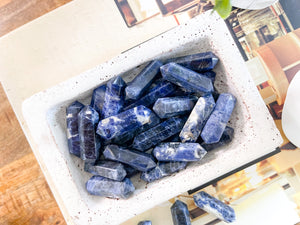 Sodalite Double Terminated Points: Enhance Your Healing with Natural Sodalite Stones