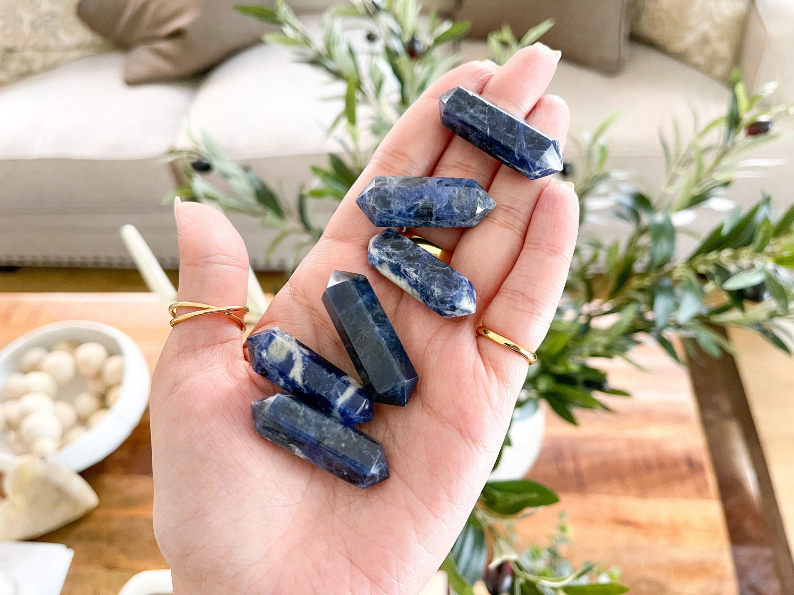 Sodalite Double Terminated Points: Enhance Your Healing with Natural Sodalite Stones