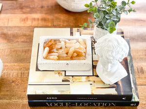 Citrine Double Terminated Crystal Point: Abundance Stone