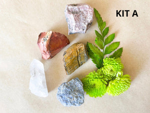 Crystal Starter Set: 22-Piece Healing Stone Collection