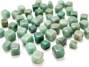 Green Aventurine Tumbled Stones: Healing Crystals for Grids