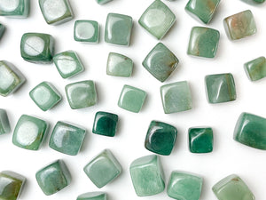 Green Aventurine Tumbled Stones: Healing Crystals for Grids