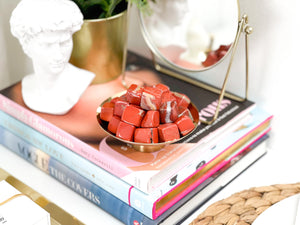 Red Jasper Tumbled Stones: Grounding Crystal Healing (15-20mm)