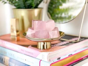 Rose Quartz Tumbled Stones: Healing Crystals (25-30mm)