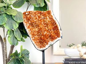 XL Citrine Crystal Cluster, The Sunshine Crystal for Abundance and Positivity