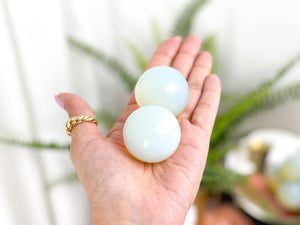 Opalite Spheres : The Ethereal Glimmering Beauties