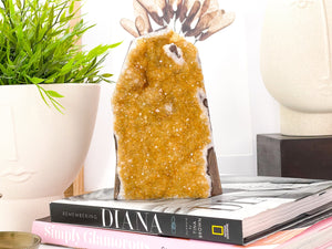 Citrine Crystal Cluster: Raw Honey Quartz, Stone of Abundance