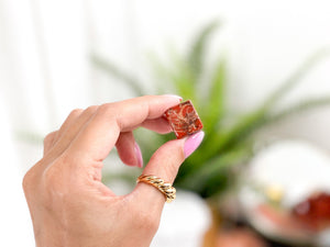 Red Jasper Tumbled Stones: Grounding Crystal Healing (15-20mm)