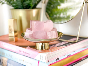 Rose Quartz Tumbled Stones: Healing Crystals (25-30mm)