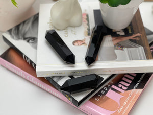 Black Obsidian Crystal Point: Healing Stone