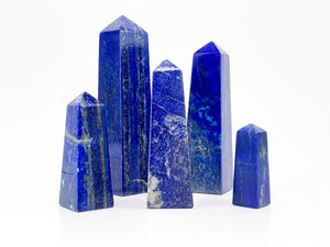 Lapis Lazuli Crystal Tower: Spiritual Healing Stone