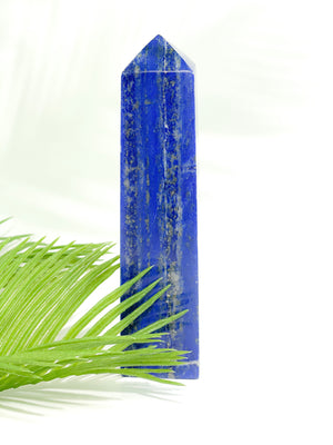 Lapis Lazuli Crystal Tower: Spiritual Healing Stone