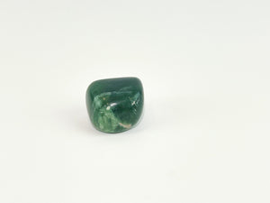 Green Jade Tumble Stone: Nephrite Crystal for Calm & Serenity