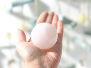 Shimmering Calcite Sphere: A Radiant Addition to Your Home Decor & Healing Collection