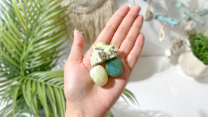 Abundance Crystal Set: Aventurine, Green Jade, Serpentine