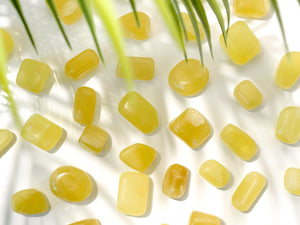 Lemon Calcite Tumbled Crystals Healing Crystal Home Decor Crystal Gifts Pocket Stones