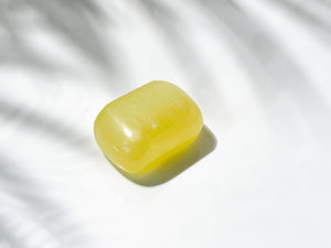 Lemon Calcite Tumbled Crystals Healing Crystal Home Decor Crystal Gifts Pocket Stones